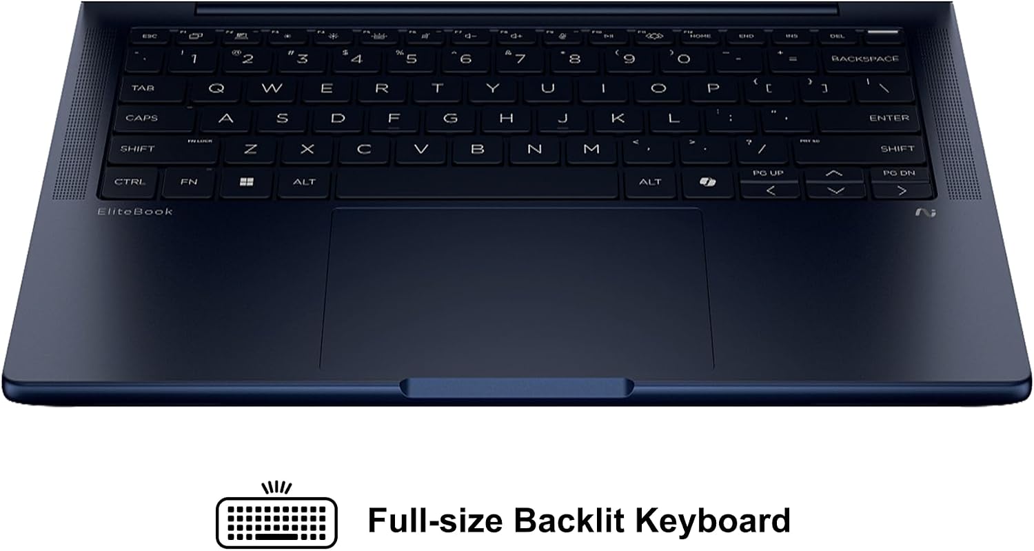 HP EliteBook X G1i Laptop 14' WUXGA IPS Touchscreen (500nits, 100% sRGB) Intel 8-core Ultra 7 258V (NPU Up to 47 Tops) 32GB RAM 1TB SSD for Creator Business Professional Win11Pro ICP Hub
