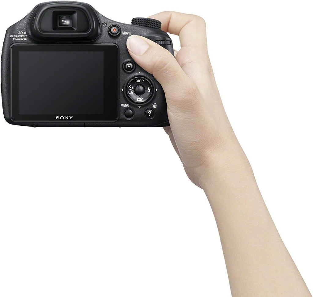 Sony Cyber-shot DSC-HX300/BC 20.4 MP Digital Camera with 50x Optical Zoom and 3-Inch Xtra Fine LCD (Black)