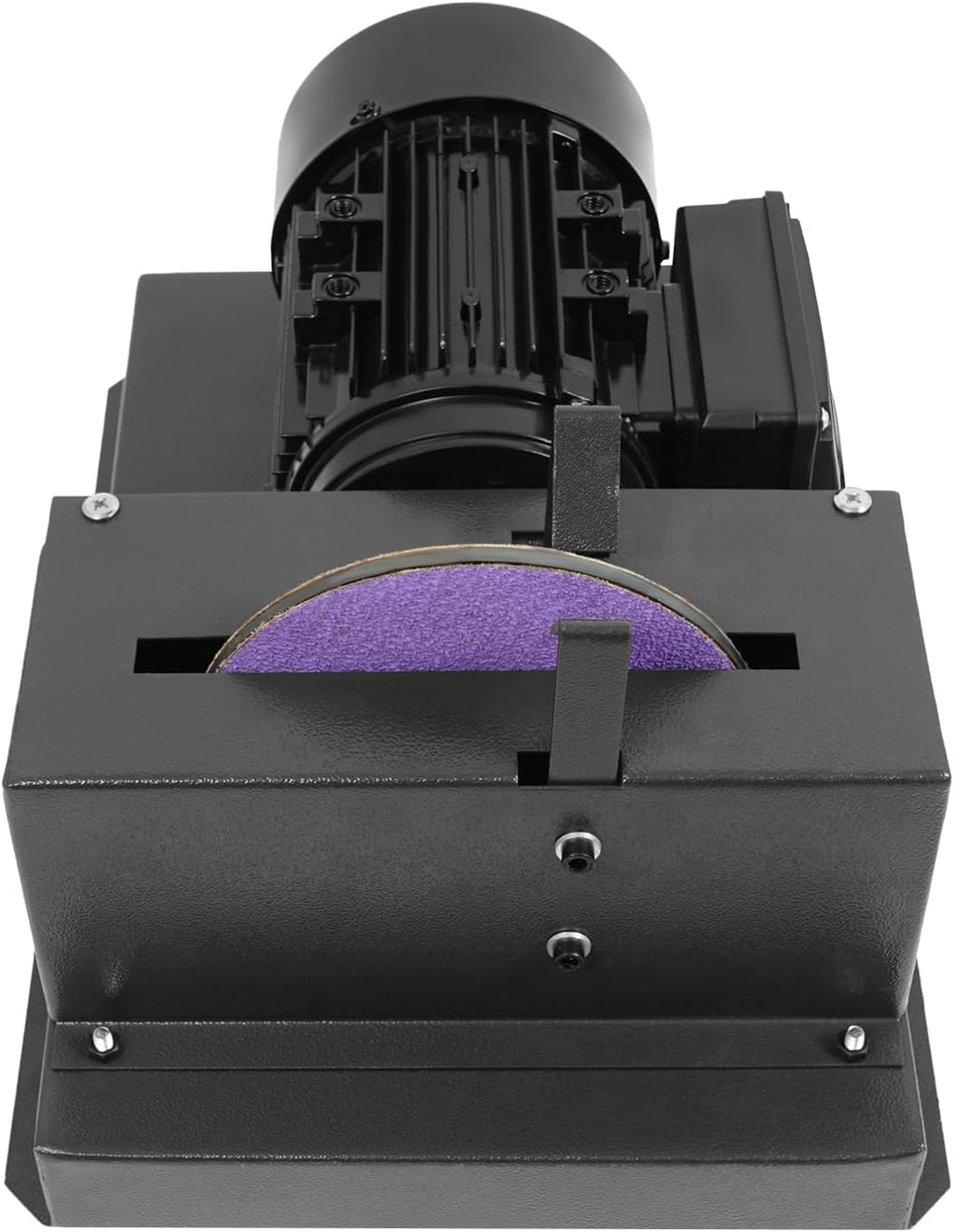 Lawn Mower Blade Sharpener, 2/3HP 500W Lawnmower Blade Bench Grinder with 7-inch Grinding Wheel, Heavy-Duty Sharpening Machine for High/Low Lift Blades, Gator Blades, Flat Blades