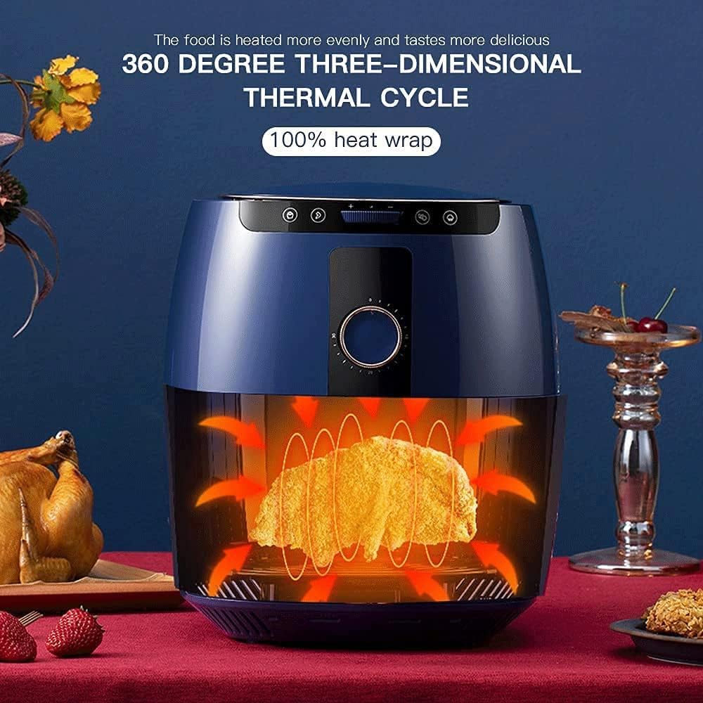 6.5L Multifunctional Air Frye Mechanical Air Fryer Easy To Clean Basket Toaster Oven Household Large-Capacity Electric Fryer