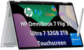 2026 HP OmniBook 7 Flip (Next Gen Envy x360) 2-in-1 Laptop (16' FHD+ Touchscreen, Intel Ultra 7 258V, 32GB DDR5 RAM, 2TB SSD, Arc 140V GPU (16GB), MPP Stylus), AI PC, IR Webcam, Wi-Fi 7, Win 11 Pro