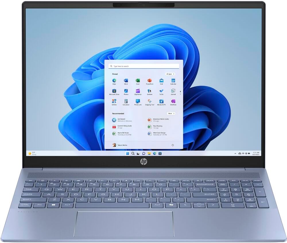HP Pavilion 16' WUXGA IPS Anti-Glare Laptop Computer, Intel Core Ultra 5 125U Processor, 8GB LPDDR5 RAM, 1TB SSD, Intel Graphics, Wi-Fi 6, HDMI 2.1, Windows 11 Home