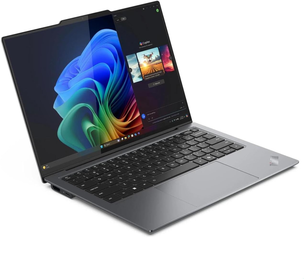 Lenovo ThinkPad X9 14 Aura Edition Laptop with Intel Core Ultra 7 258V Processor, 14' 2.8K OLED 500nits Touch Display, 32GB LPDDR5X-8533MT/s Memory, 1TB SSD, 8MP RGB+IR Cam, Wi-Fi 7, and Win 11 Pro