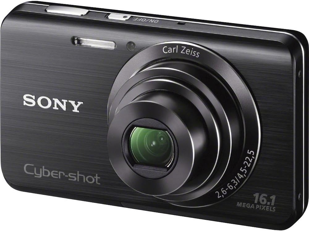 Sony Cyber-shot DSC-W650 16.1 MP Digital Camera with 5x Optical Zoom and 3.0-Inch LCD (Black) (2012 Model)