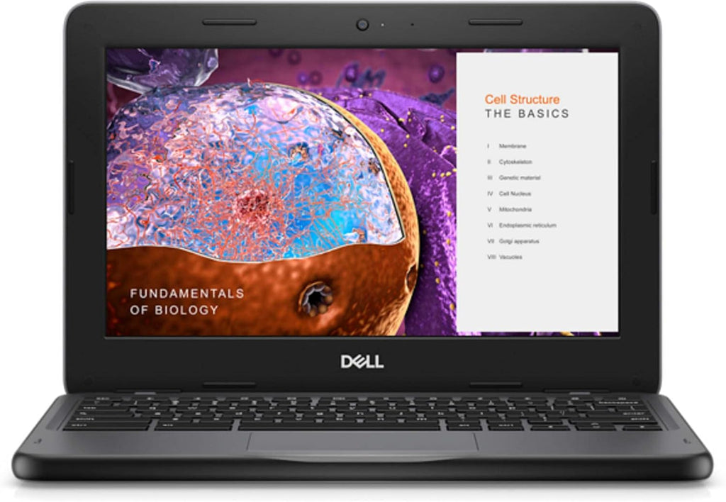 Dell Chromebook 3110 Laptop (2022) | 11.6' 1366x768 HD | Celeron - N4500-32GB SSD Hard Drive - 4GB RAM | 2 cores @ 2.8 GHz Chrome OS Black (Renewed)