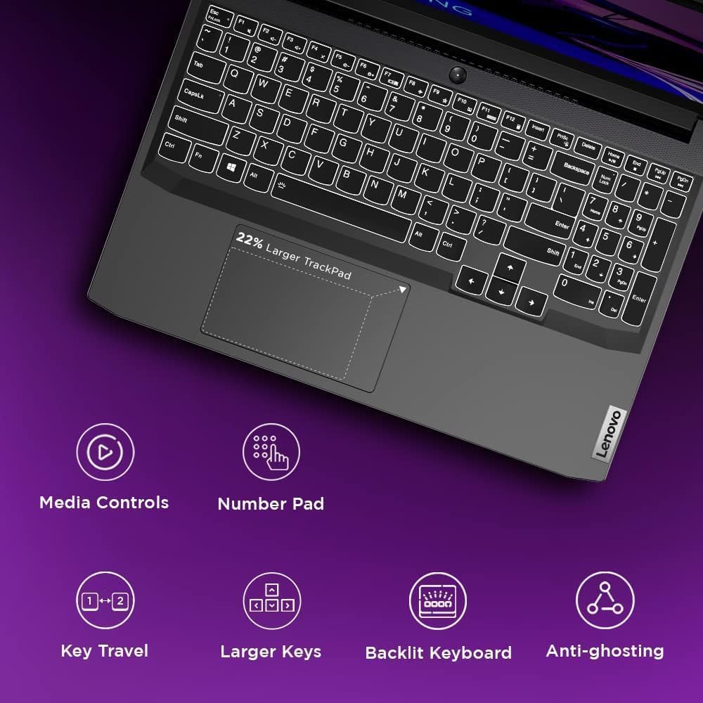 Lenovo LOQ 15 Gaming Laptop - NVIDIA RTX 3050 - Intel Core i5-12450HX Beat AMD Ryzen 7 4800H - 15.6' FHD Display 144Hz - 32GB RAM -2TB PCIe SSD -Backlit Keyboard - Windows 11 - G-SYNC -HDMI Cable