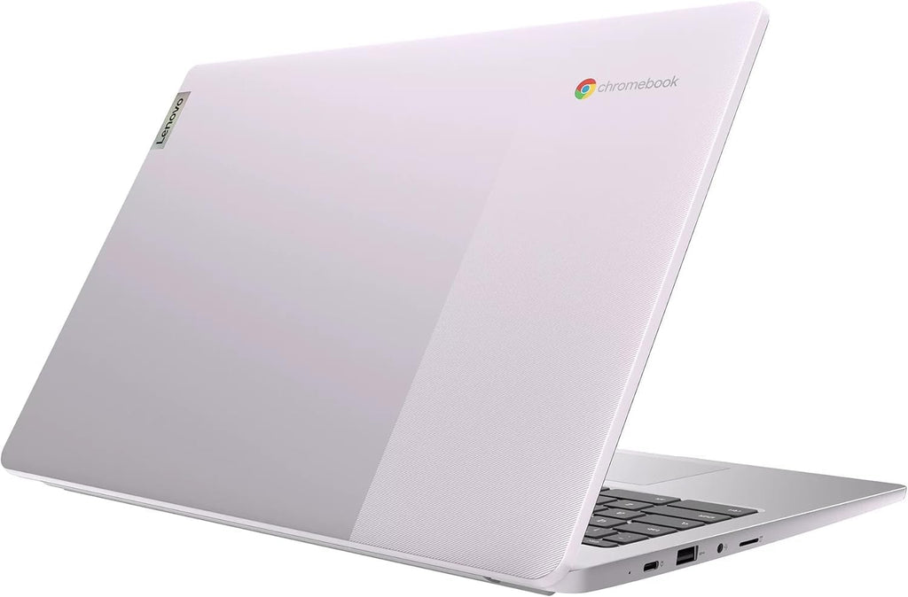 Lenovo IdeaPad 3i Chromebook 15.6' FHD Laptop, Intel Celeron N4500, 4GB Memory, 64GB eMMC Storage, Chrome OS, Artic Grey with Accessories