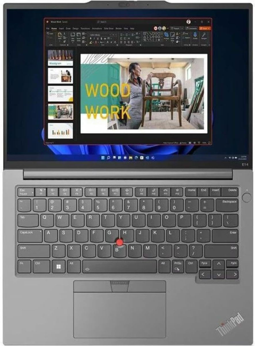 Lenovo ThinkPad E14 Gen 5 21JR0019US 14' Notebook - WUXGA - 1920 x 1200 - AMD Ryzen 5 7530U Hexa-core (6 Core) 2 GHz - 16 GB Total RAM - 8 GB On-Board Memory - 256 GB SSD - Arctic Gray