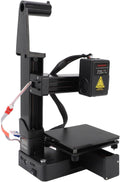 Fabater Mini 3D Printer, 100x100x100mm 3D Printing Machine with Removable Build Plate, 40mm / s Faster Print Speed, 1.75mm PLA & TPU Filament Compatibility, DIY Printers for Beginners (Black)