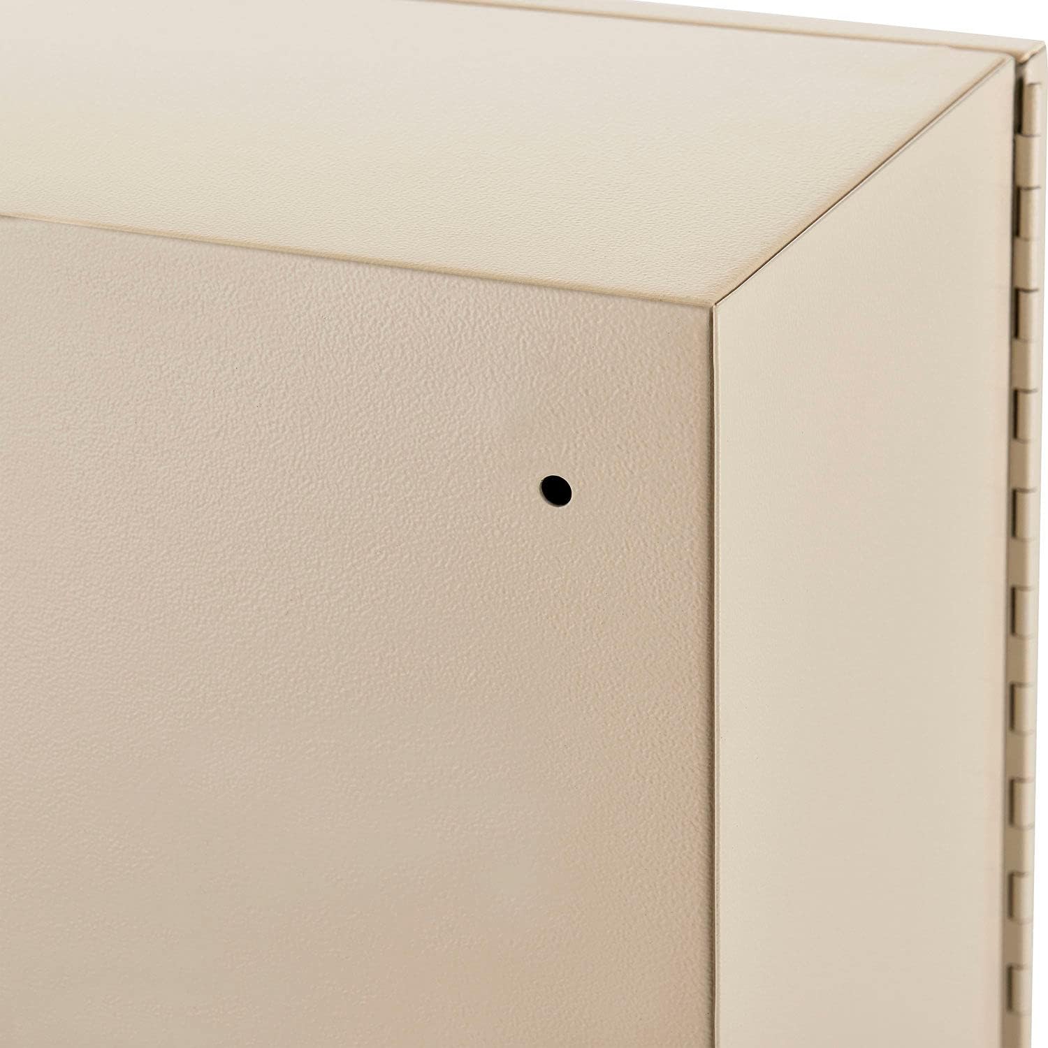 Global Industrial Medium Narcotics Cabinet, Double Door/Double Lock, 16' W x 8' D x 24' H, Beige, for Doctor's Offices, Patient Rooms, Hospitals, Laboratories and More