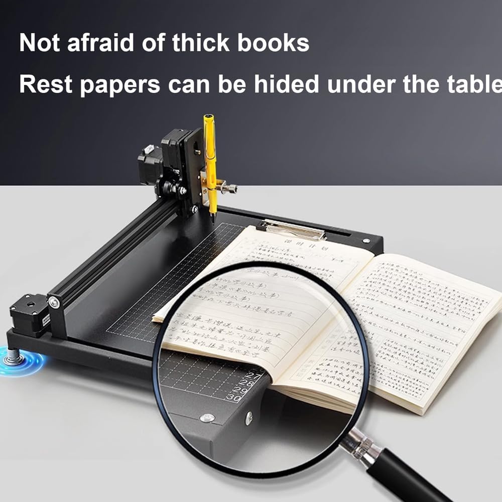 Fully Assembled Intelligent Writing Machine Pen Plotter smart Handwriting Automatically Draws, Writes Tables, Notes, Letters, Greeting Cards Efficient, Silent, Energy-Saving