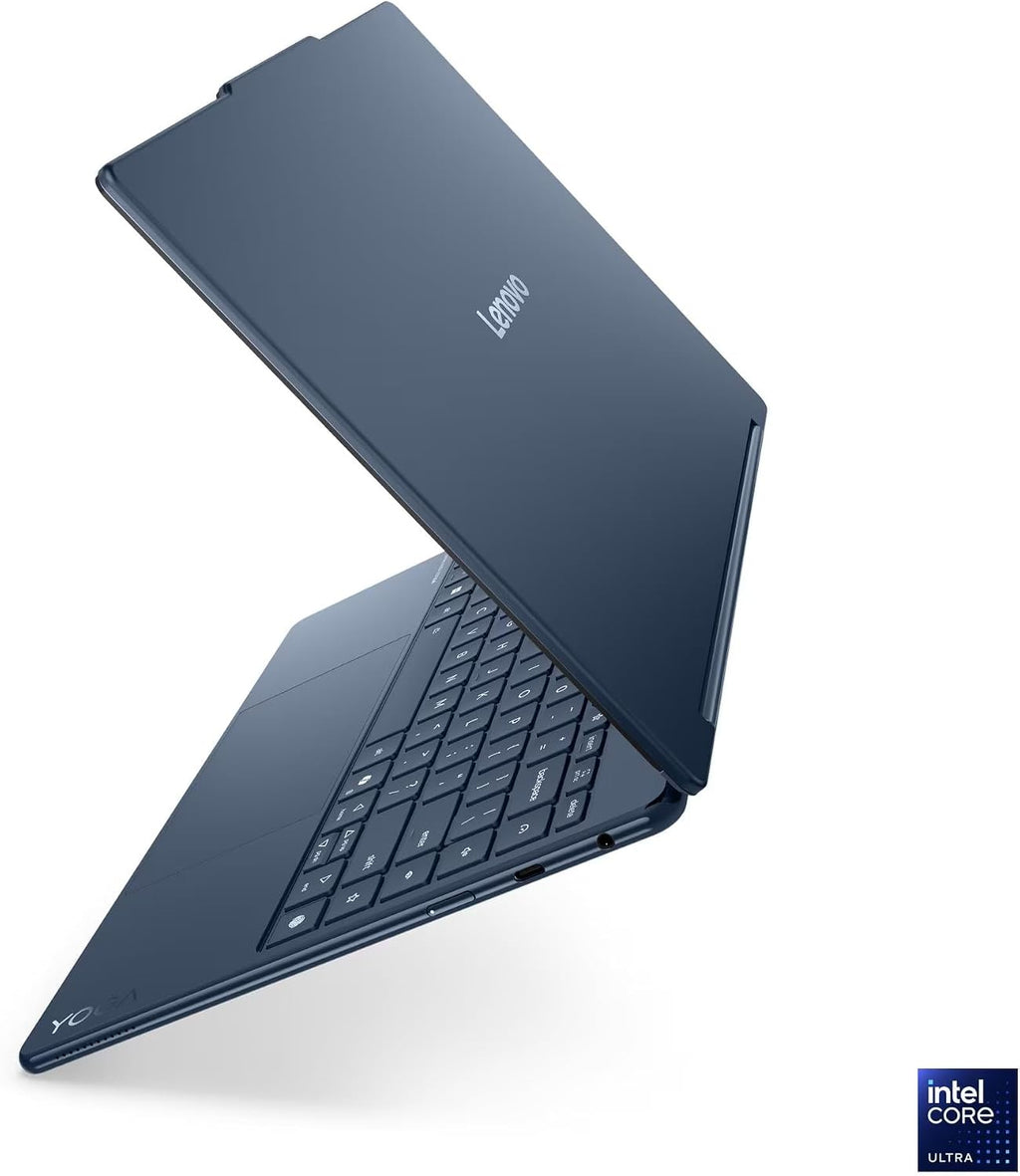Lenovo Yoga 9i 2-in-1 Aura Edition Laptop with Intel Core Ultra 7 258V Processor,14' 2.8K 1,100 nits(HDR) OLED, Touchscreen Display, 32GB LPDDR5X-8533MT/s Memory, 1TB SSD, Wi-Fi 7, Pen, and Win 11 Pro