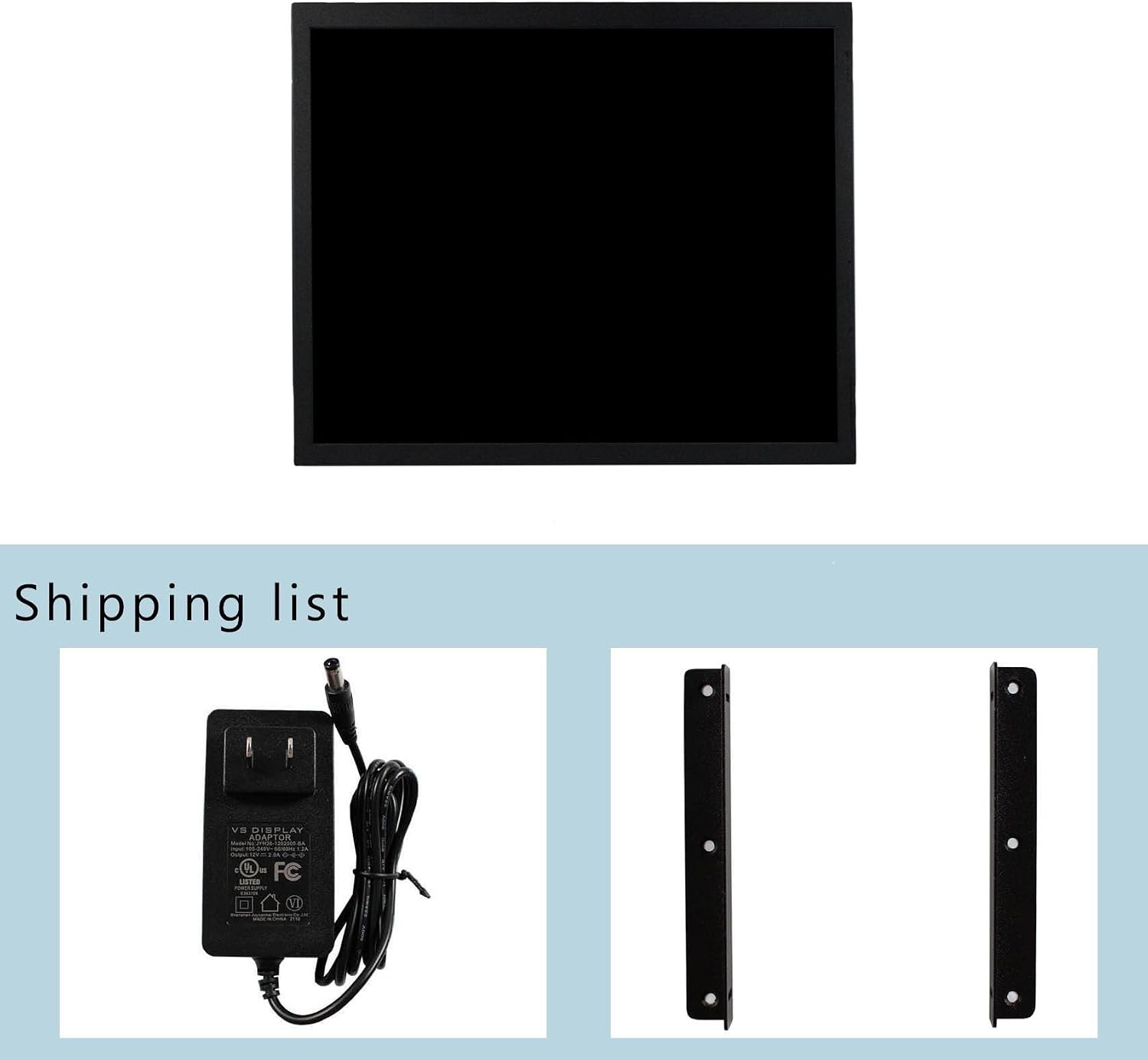 VSDISPLAY 17 Inch 1280x1024 LCD Touchscreen Monitor with VGA DVI Interface 4:3 Industrial Display Used for Outdoor High Brightness