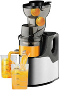 150W Electric Juicer, With Large Feed Chute, Pulp Control, Easy-To-Clean Brush - Fruit And Vegetable