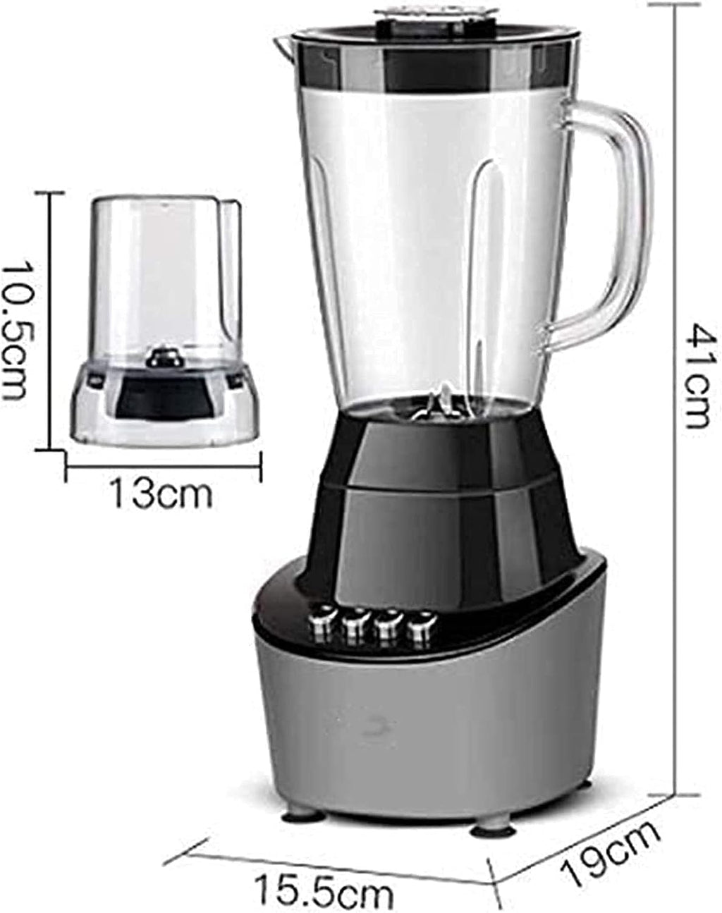 Multifunctional 700W Centrifugal Juicer, 3-Speed Juicing, Dry Grinding, 2 Knives & Mixing Cups, Portable, Easy to Clean