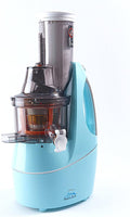 Heaven Fresh Cold Press Slow Masticating Juicer, Ultra-Quiet 240W Motor, Maximized Juice Yield, Included Frozen Dessert Strainer, Drip-Free Cap - Teal