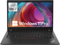 Lenovo Thinkpad T480s 14' FHD Business Laptop Computer, 14' FHD IPS Screen Ultrabook Notebook, Core i7-8650U, 16GB DDR4 RAM, 512GB SSD, Backlit Keyboard, Fingerprint Reader, Windows 11 (Renewed)