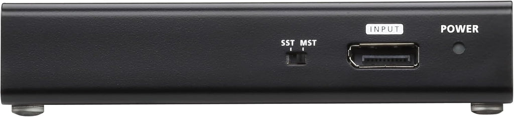 ATEN VS192 2-Port True 4K DisplayPort Splitter SST Split or MST Extended Display - Connect 1 DP Source to 2 Display Port Computer Monitor - TAA Compliant - Metal