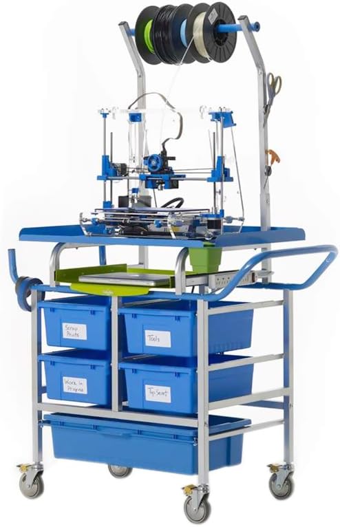 Copernicus School Classroom Office 3D Printer Cart - Base Model for Kids, Students