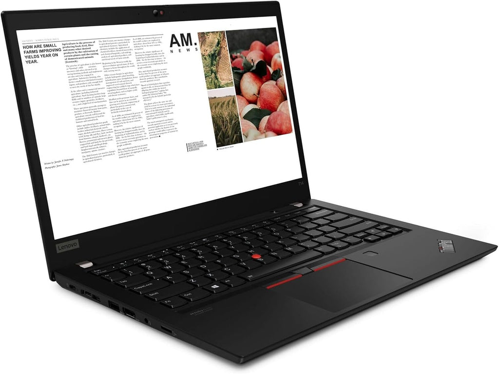 Lenovo ThinkPad T14 Gen 2 Laptop with 14' FHD Non-Touch Display, Ryzen 5 PRO 5650U Processor, 16GB Memory, 512GB SSD, 4G LTE Mobile Broadband, 3 Year Warranty, Backlit Keyboard, and Windows 11 Pro