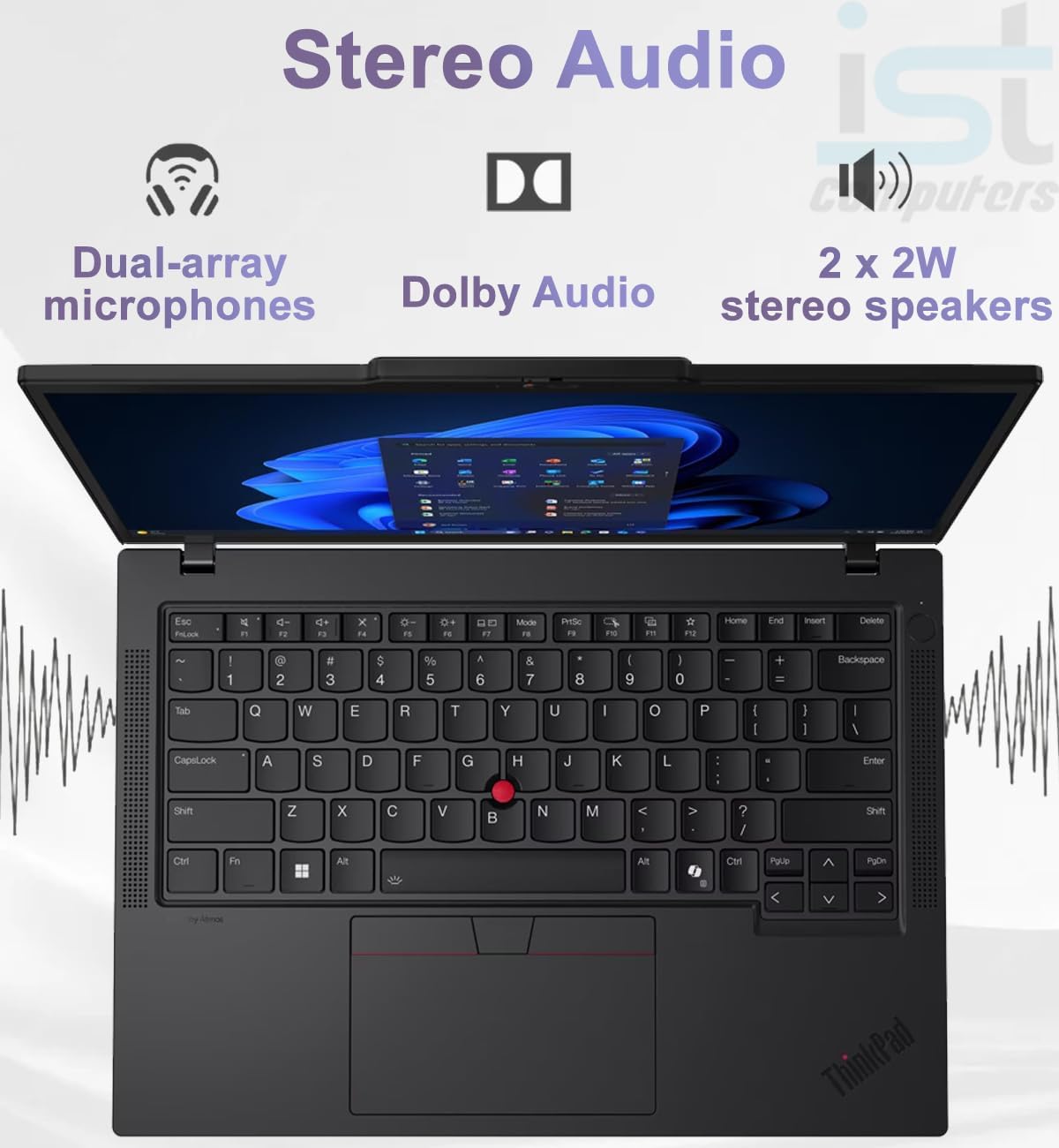 Lenovo ThinkPad T14 Gen 6 Business AI PC Laptop (14' FHD+ Touchscreen, Intel 12-Core Ultra 5 225U (> Ultra 7 155U), 32GB DDR5, 1TB SSD), 2x Thunderbolt 4, Backlit, Fingerprint, IR Webcam, Win 11 Pro