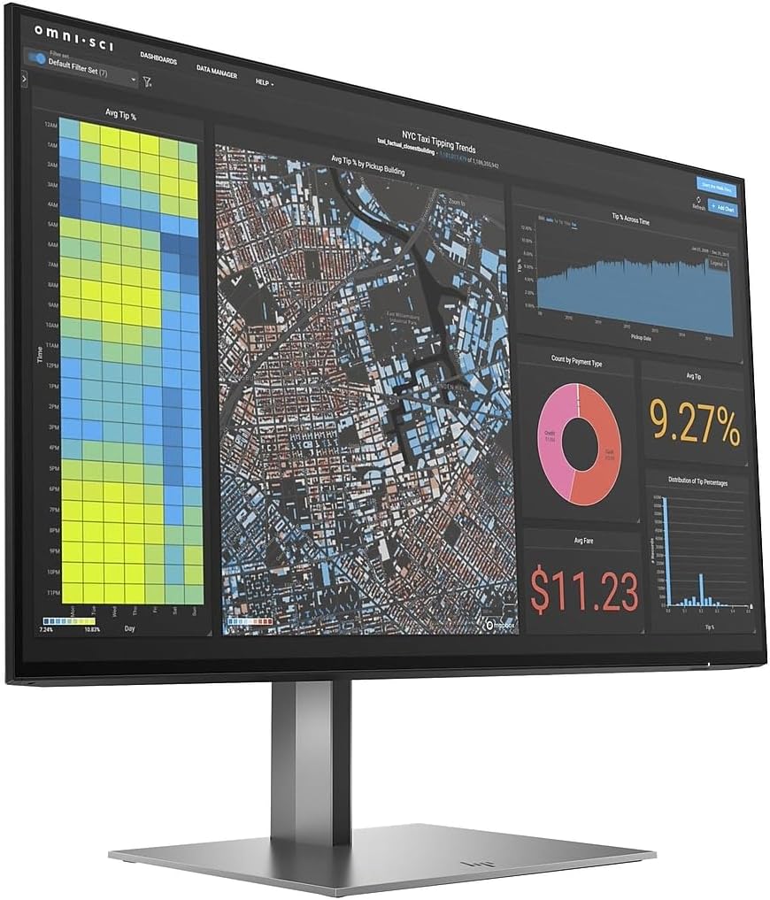 HP Z24f G3 24' Class Full HD LCD Monitor - 16:9 - Silver