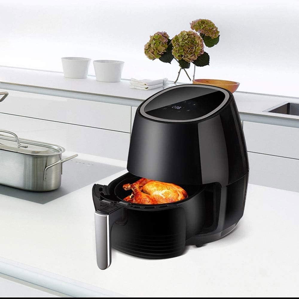 Large Electric Air Fryer Toaster Oven for Oil-Less Air Frying Cooking Large LED Digital Touch Screen Low Consumption and Overheat Protection Stabilize