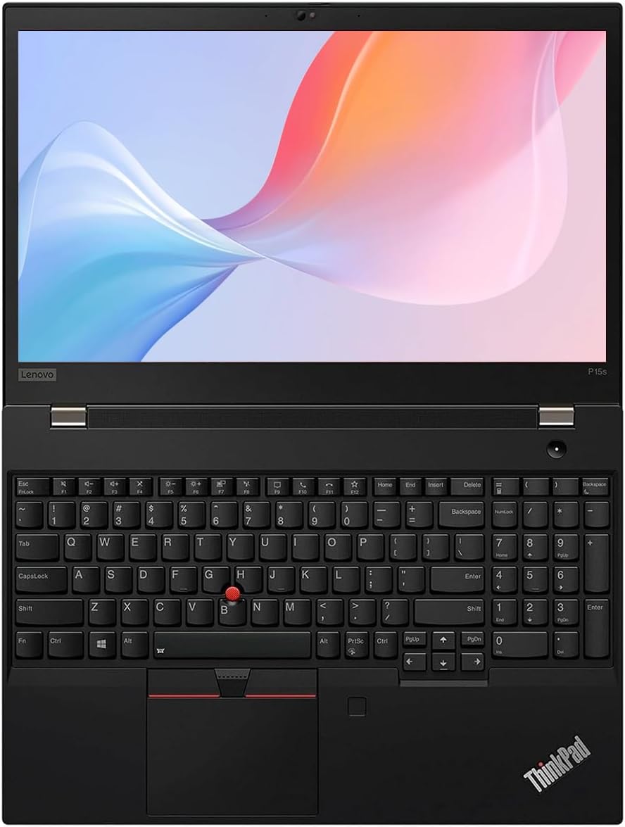 Lenovo Thinkpad P15s G1 Mobile Workstation Laptop, 15-inch FHD IPS Display, Core i7-10610U, 16GB RAM, 512GB SSD, USB Type-C, HDMI, Windows 11 Pro (Renewed)
