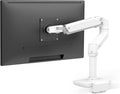 Ergotron – LX Single Monitor Arm, VESA Desk Mount – for Monitors Up to 34 Inches, 7 to 25 lbs – Low Profile Clamp, White