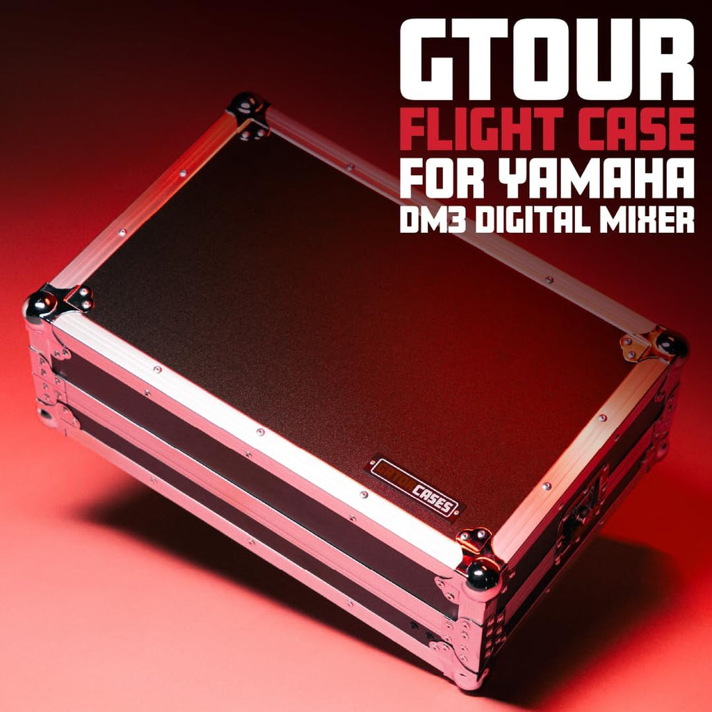 Gator Cases G-TOUR Series Flight Case Designed to Fit Yamaha DM3 (GTOURYAMDM3-NDH)