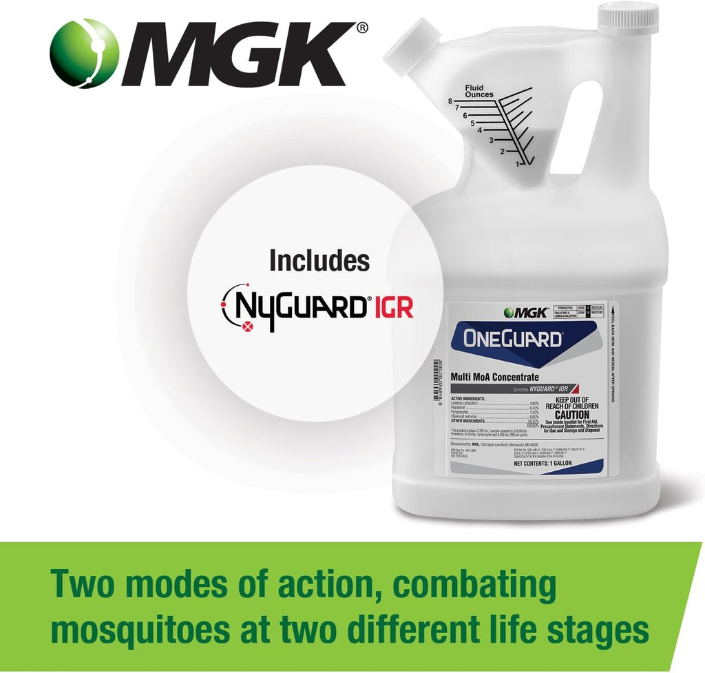 MGK OneGuard® Multi MoA Concentrate | Long-Lasting Insecticide | Professional Pest Control Product | Flea, Tick, Fly, Cockroach, Spider, Scorpion, Mosquito Concentrate | Quart
