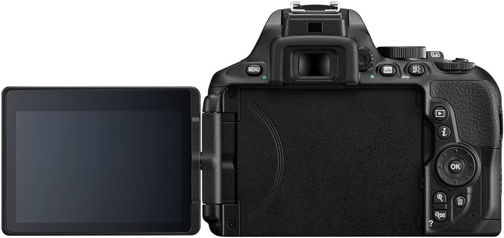 Nikon D5600 Digital SLR Camera & 18-55mm VR DX AF-P Lens - (Renewed)