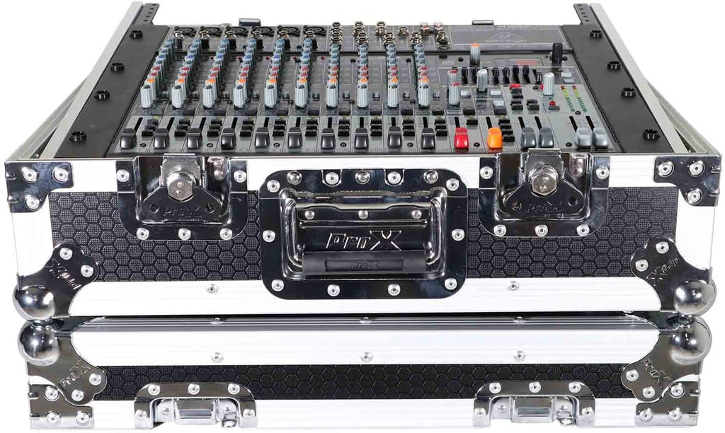 ProX T-MC Top Load Rackmount Mixer Case for 19' DJ Mixer w/ 10U Top Slant