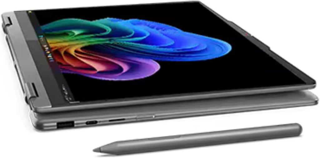 Lenovo Yoga 7i 2-in-1 Laptop with Intel Core Ultra 5 226V Processor, 14' WUXGA OLED 100%DCI-P3 HDR 500 TB Touch Display, 16GB Memory, 1TB SSD, Yoga Pen, Wi-Fi 7, FP Reader, and Win 11 Home 83JQ0001US