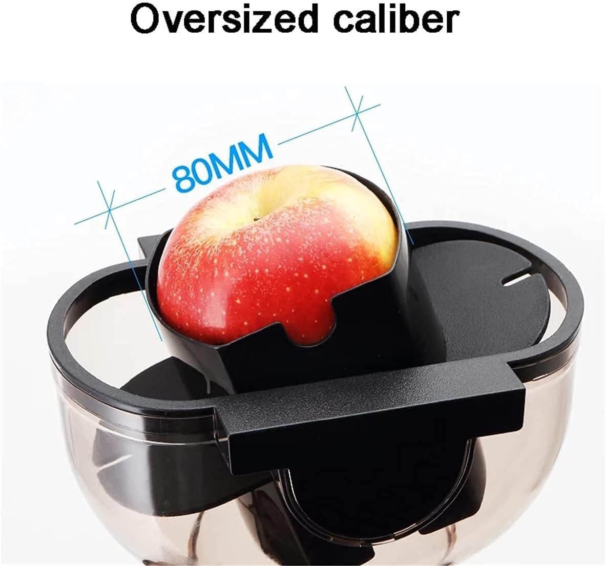 Juicer Machine, Fully Automatic Orange Juice Squeezer, Slow Masticating Juicer for Smoothies & Soy Milk, Easy to Clean, Household Desktop Blender