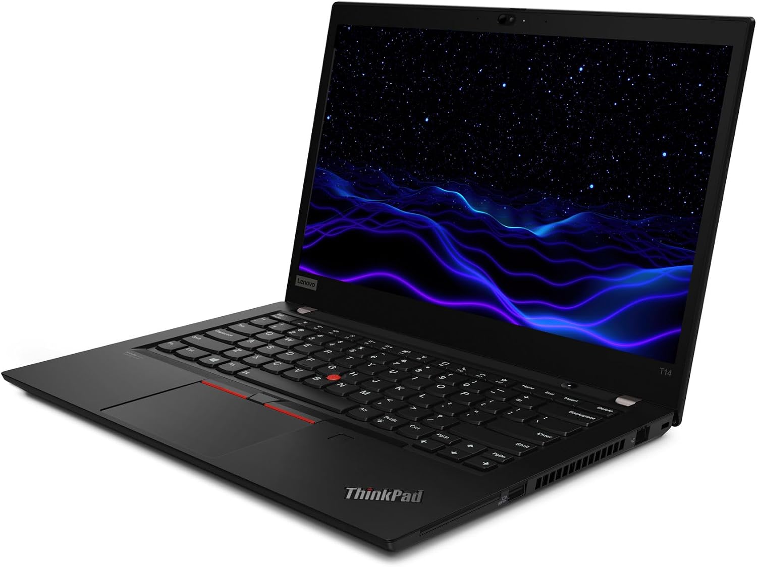 Lenovo ThinkPad T14 Gen 2 Business Laptop, 14' Full HD (1920 x 1080) Notebook PC, 11th Gen Quad-Core i5-1145G7, 16GB DDR4, 512GB SSD, HDMI, Windows 11 Pro (Renewed)