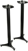 Ultimate Support MS-90-45 MS Series 45' Professional Column Studio Monitor Stands Pair - Black