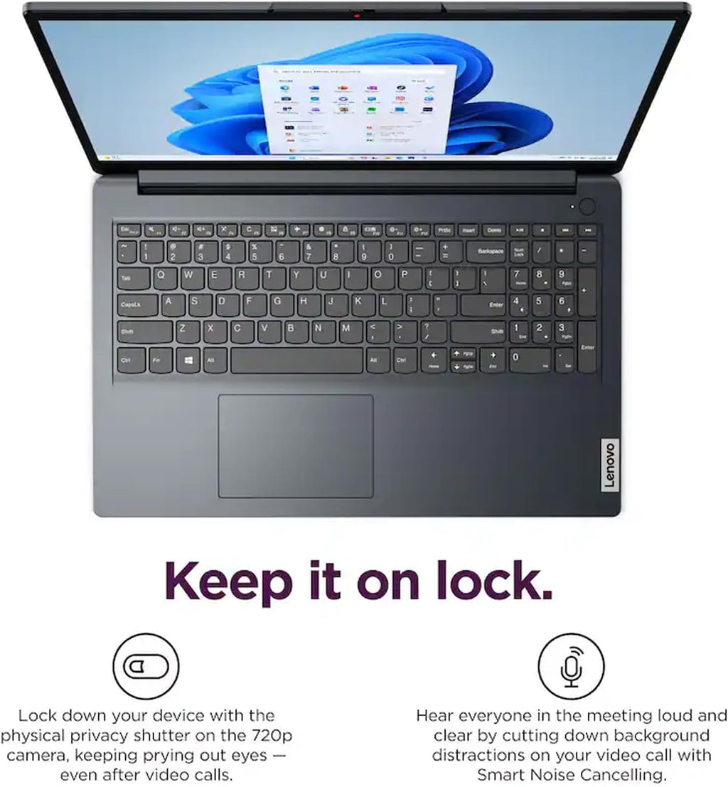 Lenovo Ideapad, 15.6' FHD Touchscreen Laptop, 13th Gen Intel Core i5-1335U 10-core Processor, 12GB RAM, 512GB SSD, Intel Iris Xe Graphics, Wi-Fi 6, Windows 11 Home, Abyss Blue, EAT 16GB USB Pen