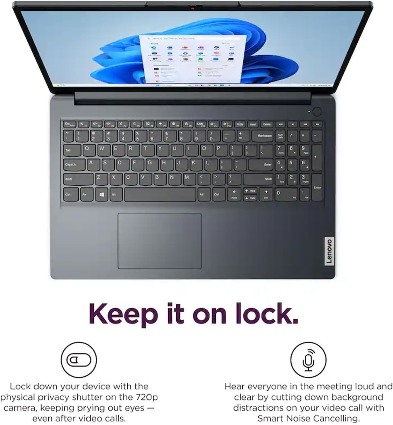 Lenovo Ideapad, 15.6' FHD Touchscreen Laptop, 13th Gen Intel Core i5-1335U 10-core Processor, 12GB RAM, 512GB SSD, Intel Iris Xe Graphics, Wi-Fi 6, Windows 11 Home, Abyss Blue, EAT 16GB USB Pen