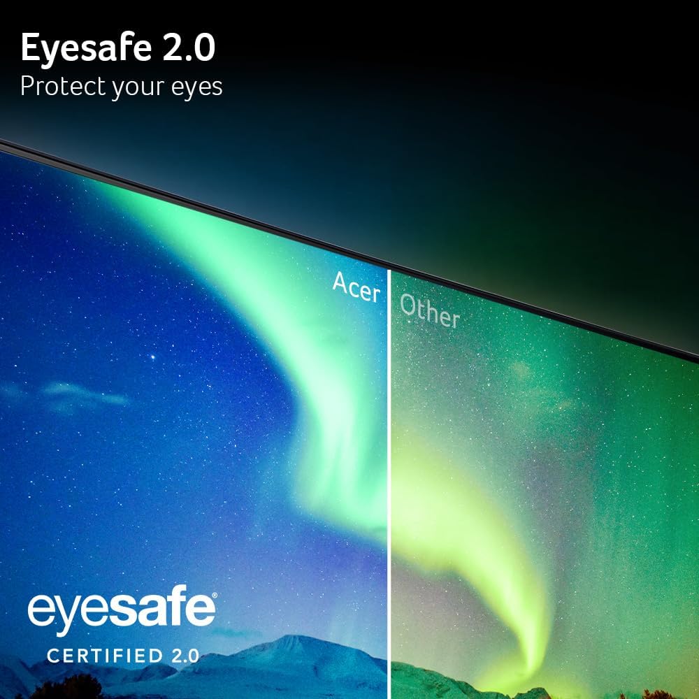 acer 27 Inch 4k IPS Monitor for Home, Office & Creators | 99% sRGB Color Accuracy | 90w USB-C Port Charges and Connects | Adjustable Height, Tilt, Swivel, Pivot | USB-C, DP & HDMI | CB272K