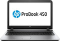 HP ProBook 450 G3 15.6' Business Ultrabook: Intel Core i5-6200U | 500GB | 8GB DDR3 | (1920x1080) FHD | DVD - Windows 11 (Renewed)