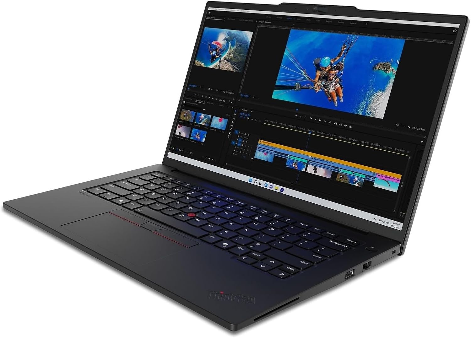 Lenovo ThinkPad P14s Gen 5 Intel Core Ultra 7 155H, 16C, 14.5' 3K (3072 x 1920) Non-Touch,120Hz, 32GB RAM DDR5, 1 TB SSD, NVIDIA RTX 500 Ada Backlit KYB, Fingerprint Reader, Windows 11 Pro