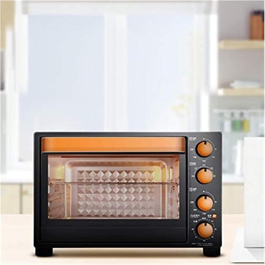 Toaster Oven Air Fryer Combo, Countertop Convection Oven for Fries, Chicken, Cake, Cookies, Easy Clean, 1500W, Stainless Steel