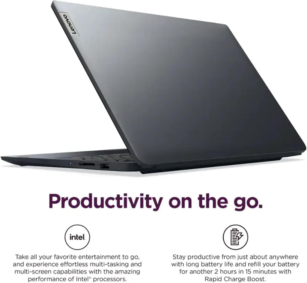 Lenovo IdeaPad 15.6 inch Laptop Computer with Microsoft 365 Home and Business • 36GB RAM • 2TB PCIe SSD • Intel Core • Wi-Fi 6 • 1TB Cloud Storage • 11HR Battery • Win 11 • WOWPC Recovery USB