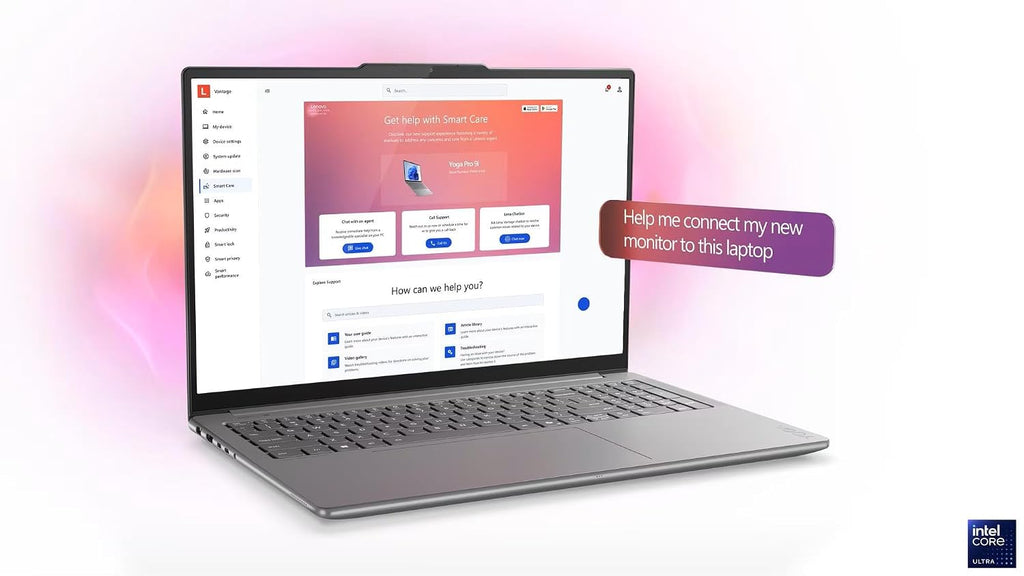 Lenovo Yoga Pro 9i 16 Laptop, Intel Ultra 9-285H, 16' 2.8K WQXGA+ (2880x1800) OLED Touch, 32GB LPDDR5x RAM 2TB SSD, GeForce RTX 5050, WiFi7, Backlit KB, Win11, Luna Grey, w/2TB USB Drive, W/GaLiMu