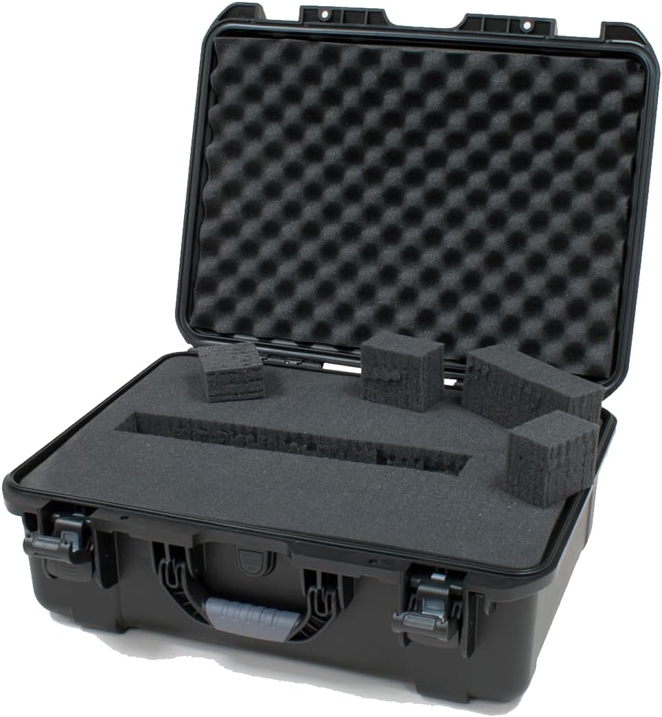 Gator Cases Titan Series Waterproof Utility/Equipment Case with Diced Foam Insert, 20' x 14' x 8' (GU-2014-08-WPDF)