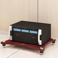 1/2/3/4 Tier Hifi Stand, AV Media Stand, Audio Storage Rack, Audio Rack Stand, Stackable Equipment Rack, Audio Rack Tower Heavy Duty for Audio Equipment, AV Component Media Stand for Home Office