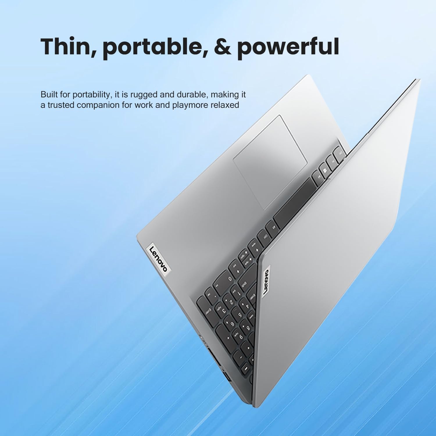 Lenovo IdeaPad 1 Daily Traditional Laptop, 15.6' FHD Screen, AMD Ryzen 5 5500U (Beats i7-1185G7), 8GB RAM, 512GB SSD, Wi-Fi 6, Bluetooth, Windows 11 Home, Cloud Grey