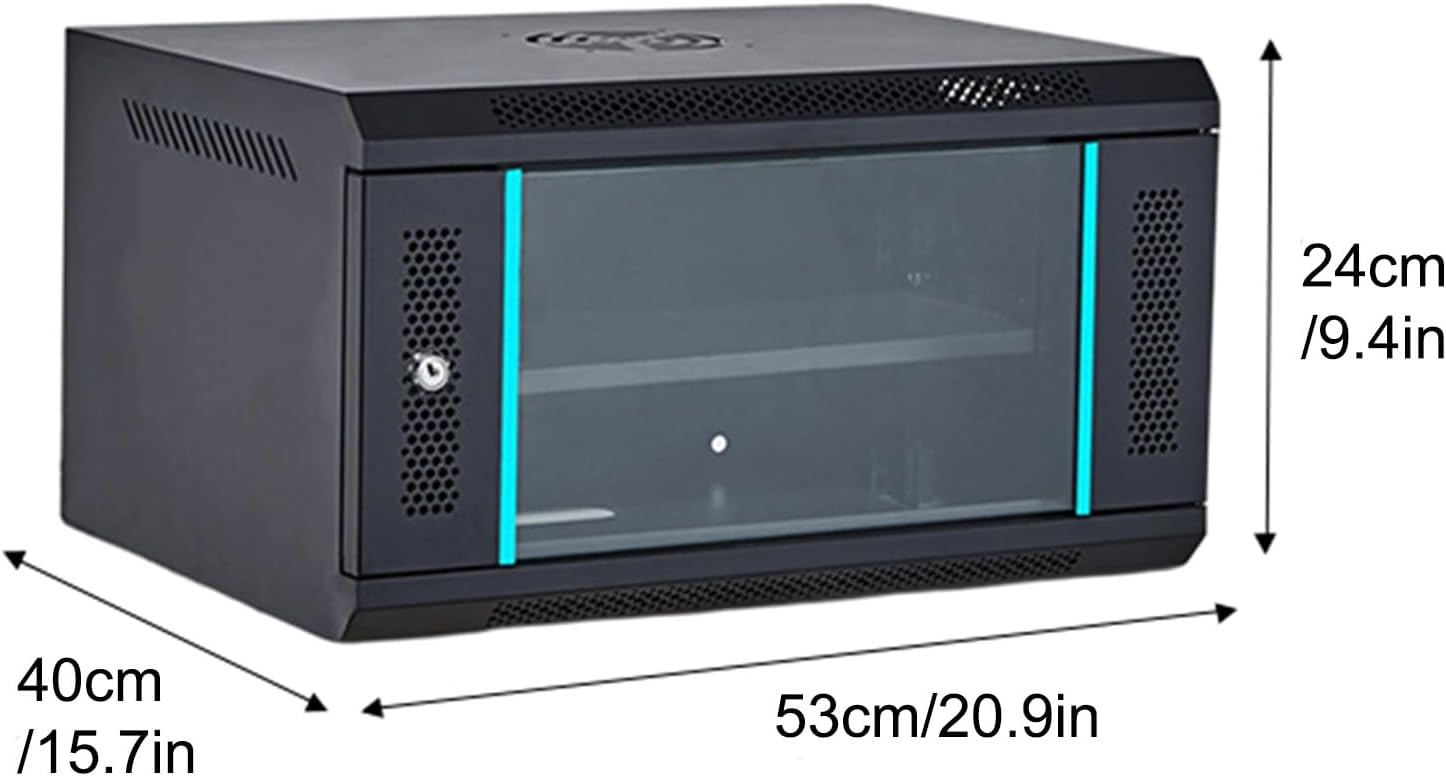 Home Stereo System Entertainment Components Cabinet Media Stand with Adjustable Shelves, Multifunctional Entertainment Center, HiFi Amplifier Rack(24cm/9.4in)