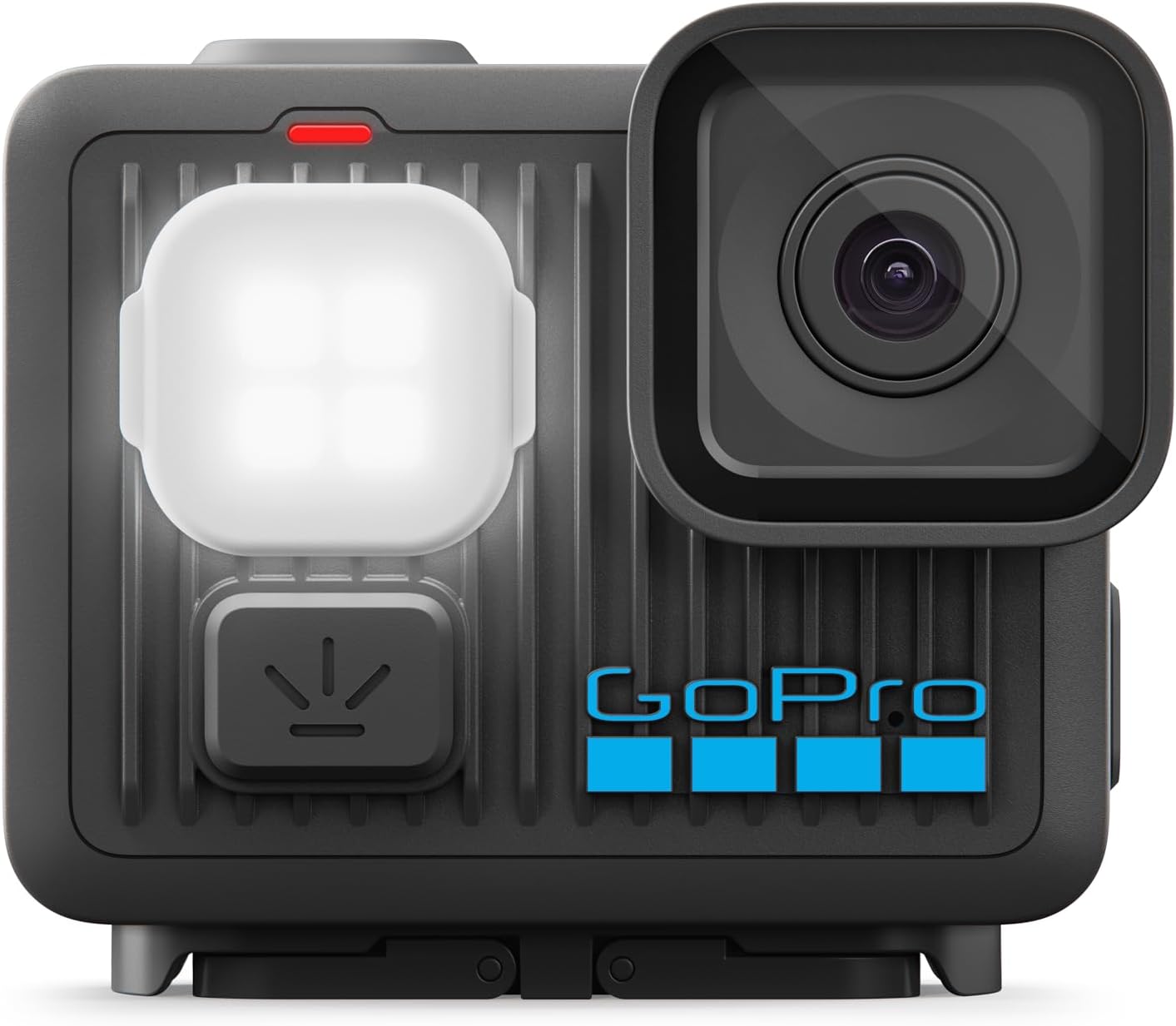 GoPro LIT Hero - Lightweight, Compact, Waterproof Action Camera with Built-in Light, 4K60 Ultra HD Video, 12MP Photo, Touch Screen, HyperSmooth Stabilization